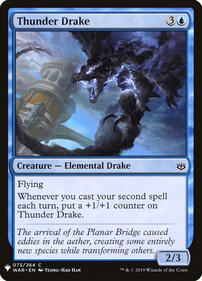Thunder Drake [Mystery Booster] | Jomio and Rueliete's Cards and Comics