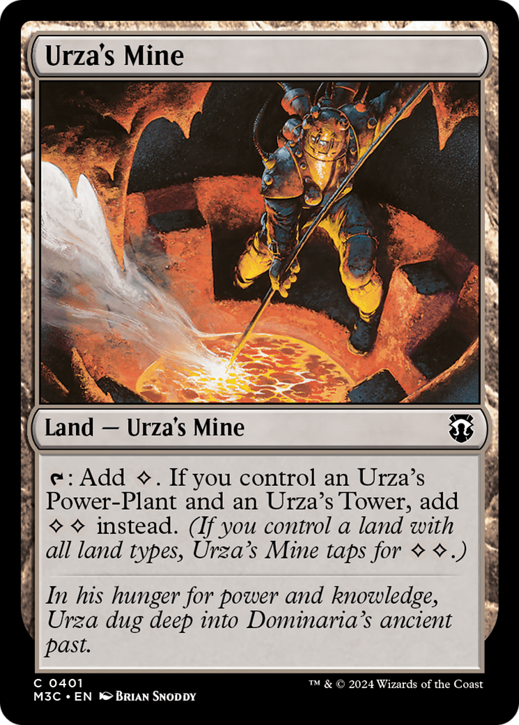Urza's Mine (Ripple Foil) [Modern Horizons 3 Commander] | Jomio and Rueliete's Cards and Comics