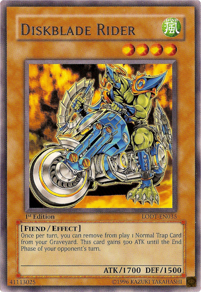 Diskblade Rider [LODT-EN035] Rare | Jomio and Rueliete's Cards and Comics