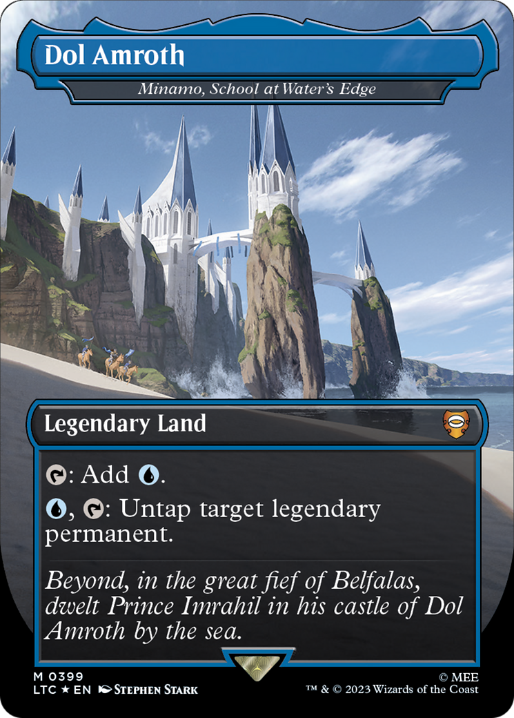 Dol Amroth - Minamo, School at Water's Edge (Surge Foil Realms and Relics) [The Lord of the Rings: Tales of Middle-Earth Commander] | Jomio and Rueliete's Cards and Comics