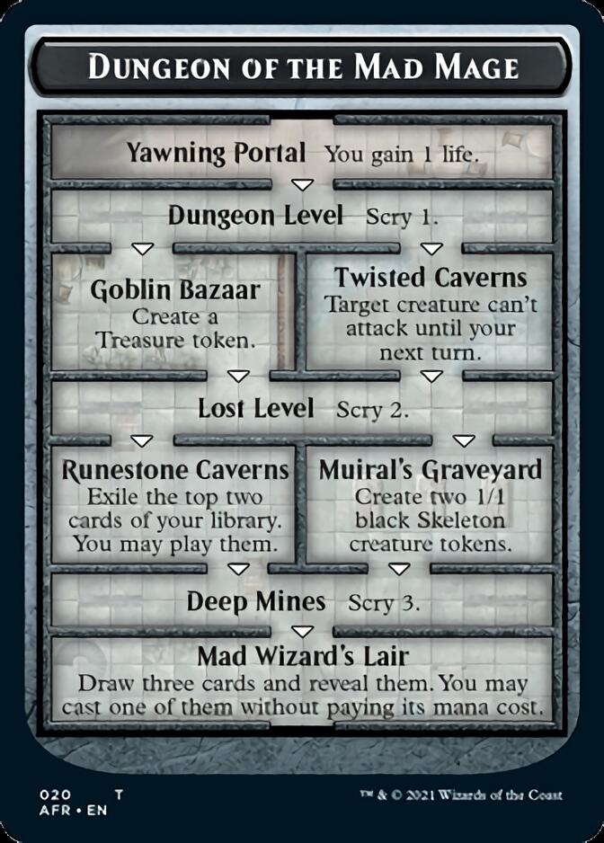 Dungeon of the Mad Mage // Lost Mine of Phandelver Double-Sided Token [Dungeons & Dragons: Adventures in the Forgotten Realms Tokens] | Jomio and Rueliete's Cards and Comics