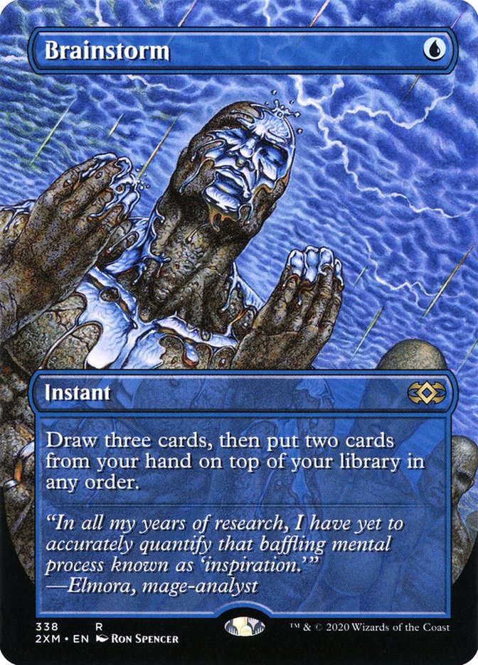 Brainstorm (Toppers) [Double Masters] | Jomio and Rueliete's Cards and Comics