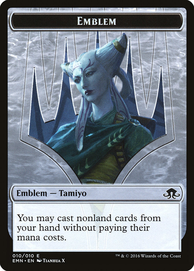 Tamiyo, Field Researcher Emblem [Eldritch Moon Tokens] | Jomio and Rueliete's Cards and Comics