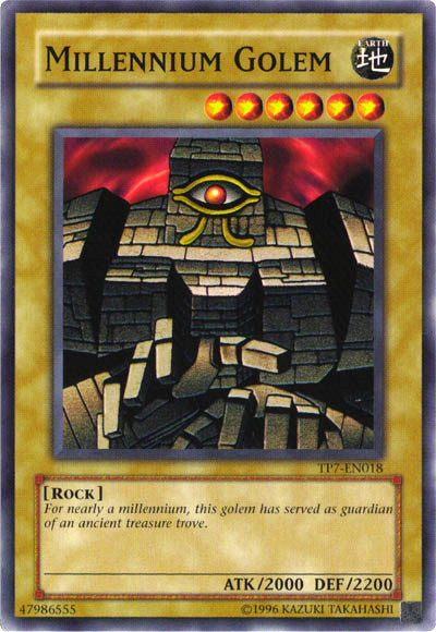 Millennium Golem [TP7-EN018] Common | Jomio and Rueliete's Cards and Comics