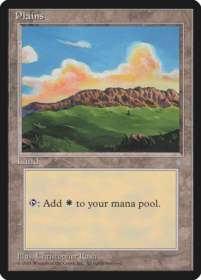 Plains (Eyes Bottom Left) [Ice Age] | Jomio and Rueliete's Cards and Comics
