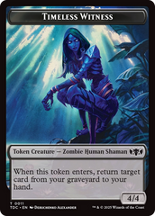 Goat // Timeless Witness Double-Sided Token [Tarkir: Dragonstorm Commander Tokens] | Jomio and Rueliete's Cards and Comics