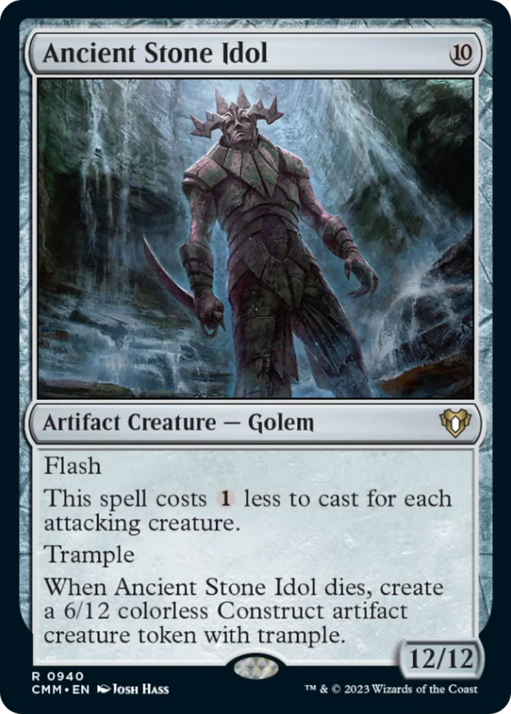 Ancient Stone Idol [Commander Masters] | Jomio and Rueliete's Cards and Comics