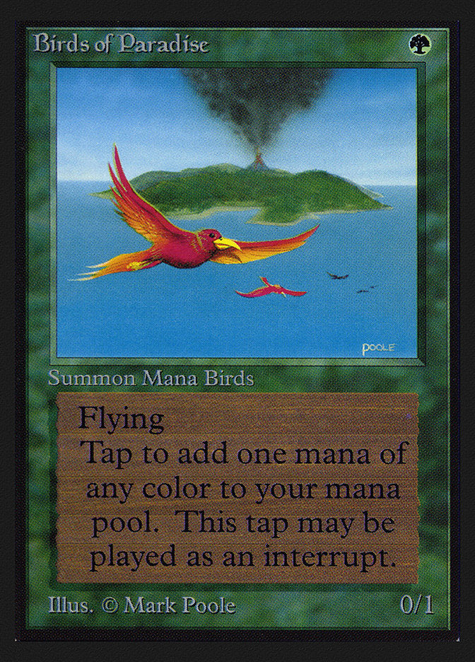 Birds of Paradise [International Collectors' Edition] | Jomio and Rueliete's Cards and Comics