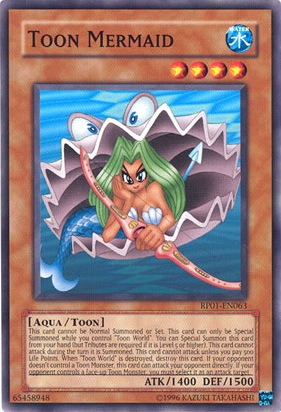 Toon Mermaid [RP01-EN063] Common | Jomio and Rueliete's Cards and Comics
