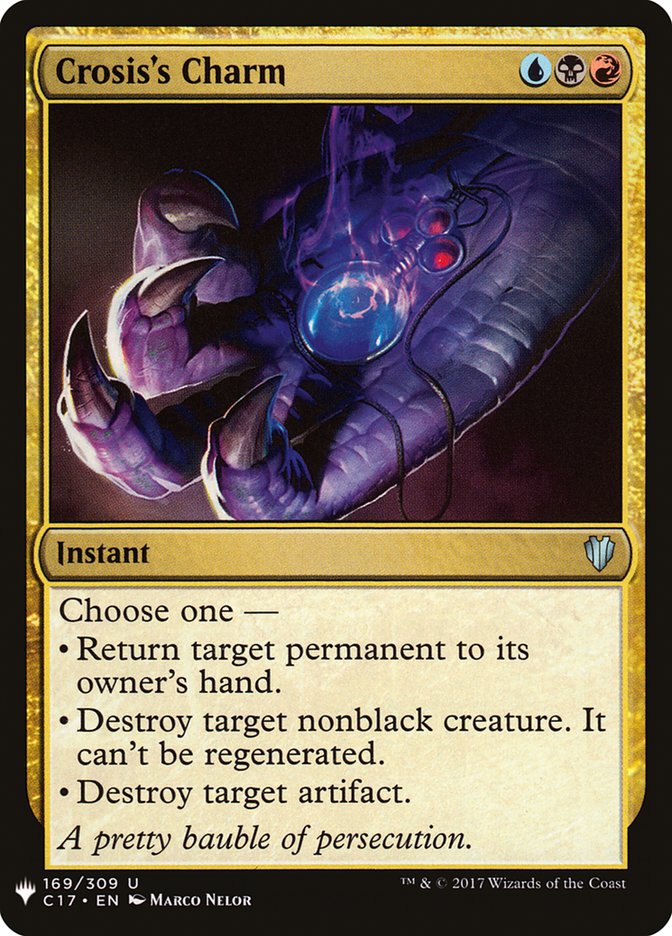 Crosis's Charm [Mystery Booster] | Jomio and Rueliete's Cards and Comics