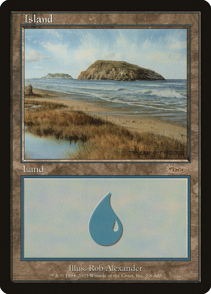 Island (2) [Arena League 2003] | Jomio and Rueliete's Cards and Comics
