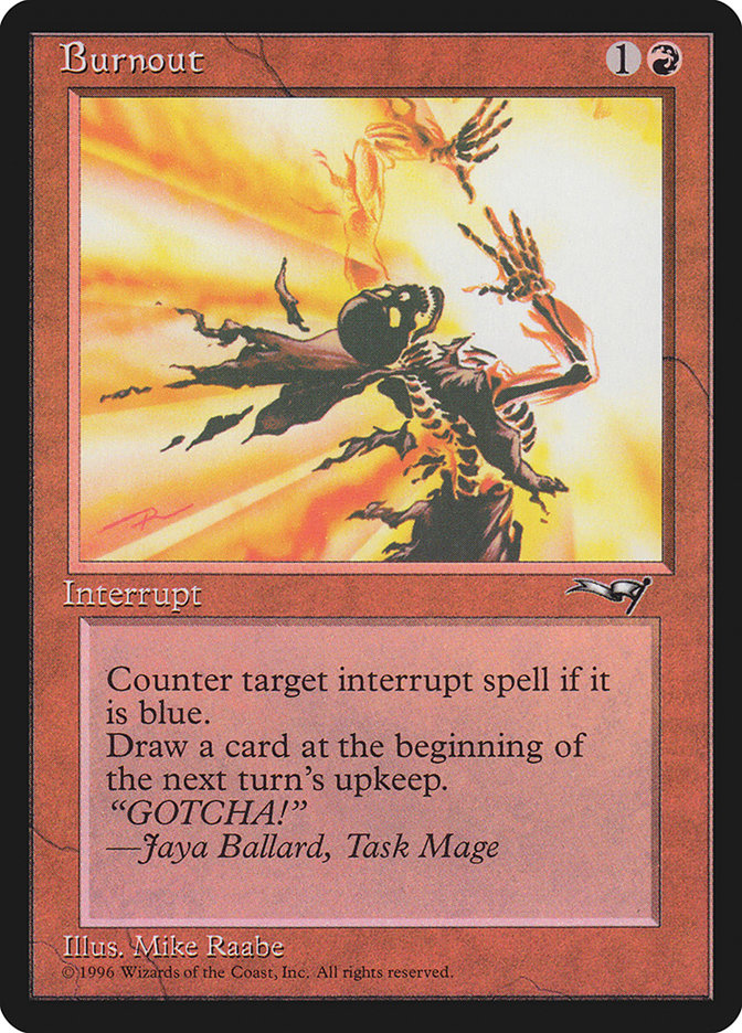 Burnout [Alliances] | Jomio and Rueliete's Cards and Comics