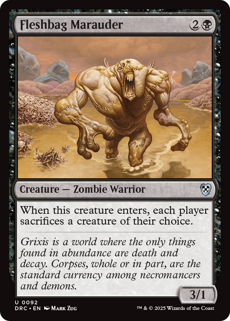 Fleshbag Marauder [Aetherdrift Commander] | Jomio and Rueliete's Cards and Comics
