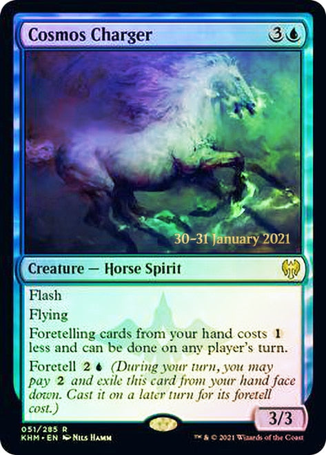 Cosmos Charger [Kaldheim Prerelease Promos] | Jomio and Rueliete's Cards and Comics