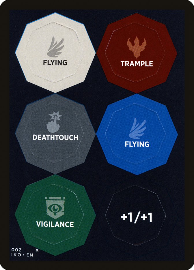 Ability Punchcard (002) [Ikoria: Lair of Behemoths Tokens] | Jomio and Rueliete's Cards and Comics