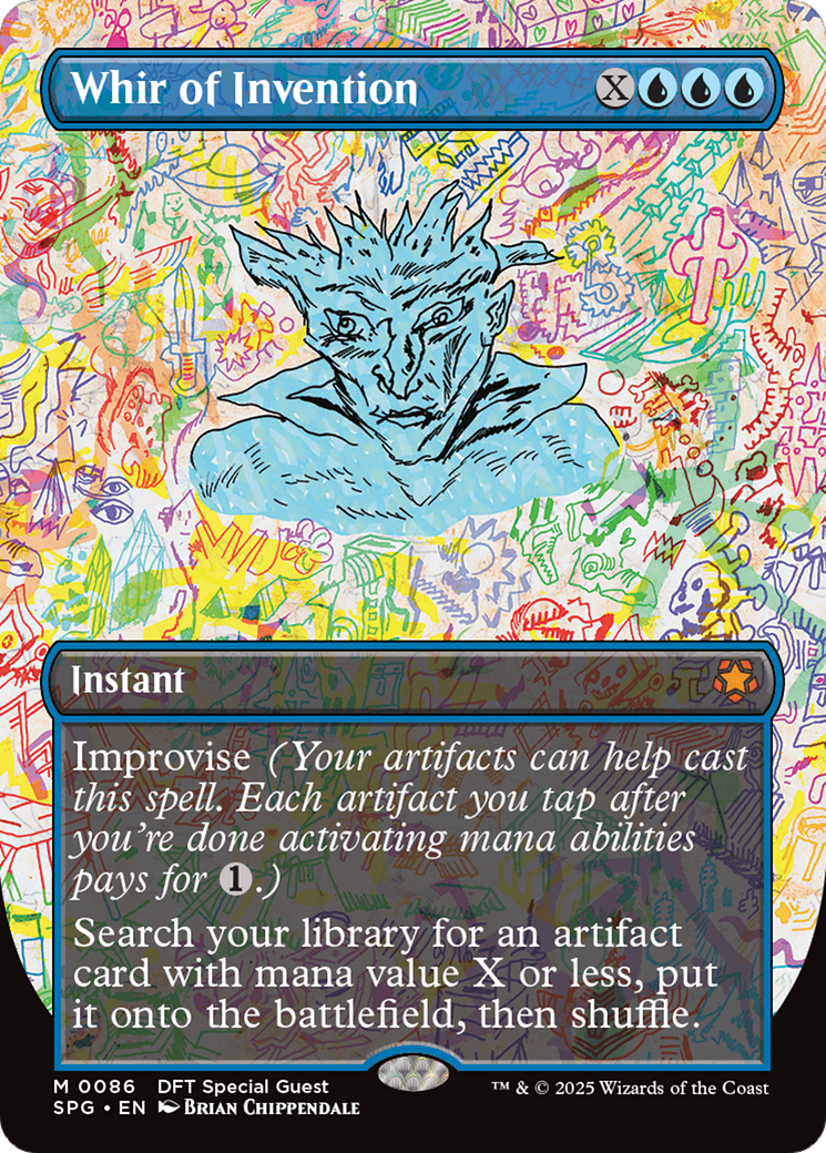 Whir of Invention (Borderless) [Aetherdrift Special Guests] | Jomio and Rueliete's Cards and Comics