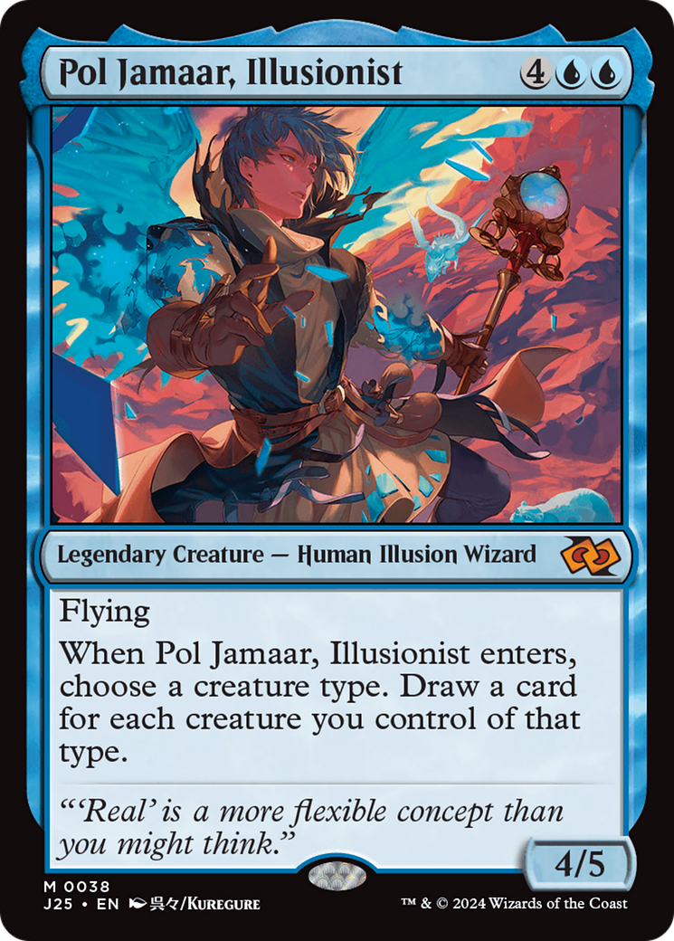 Pol Jamaar, Illusionist (Anime) [Foundations Jumpstart] | Jomio and Rueliete's Cards and Comics