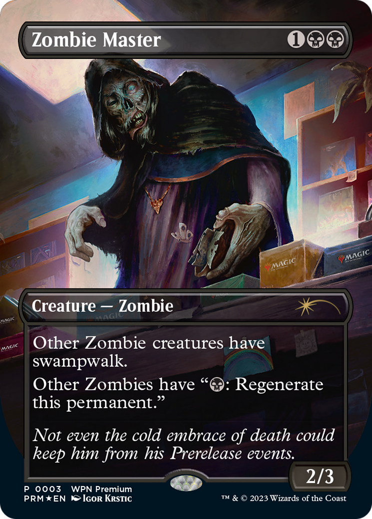 Zombie Master [Wizards Play Network 2024] | Jomio and Rueliete's Cards and Comics