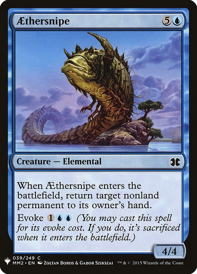Aethersnipe [Mystery Booster] | Jomio and Rueliete's Cards and Comics