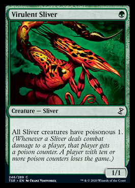 Virulent Sliver [Time Spiral Remastered] | Jomio and Rueliete's Cards and Comics