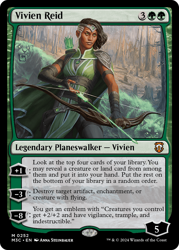 Vivien Reid (Ripple Foil) [Modern Horizons 3 Commander] | Jomio and Rueliete's Cards and Comics