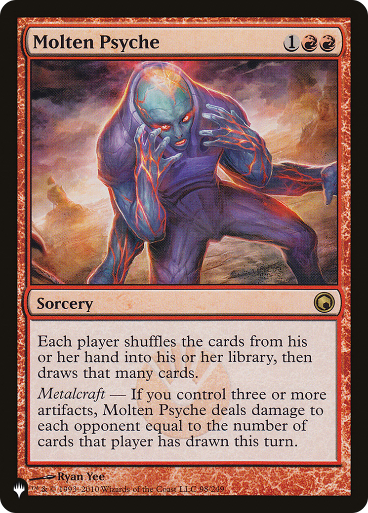 Molten Psyche [The List] | Jomio and Rueliete's Cards and Comics