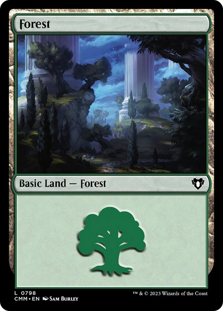 Forest (798) [Commander Masters] | Jomio and Rueliete's Cards and Comics