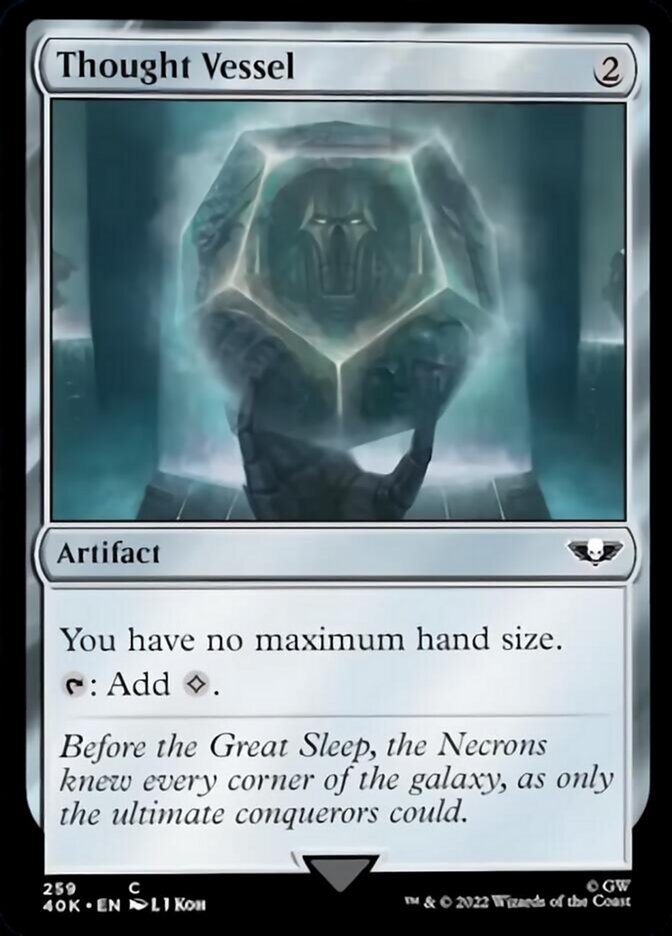 Thought Vessel (Surge Foil) [Warhammer 40,000] | Jomio and Rueliete's Cards and Comics