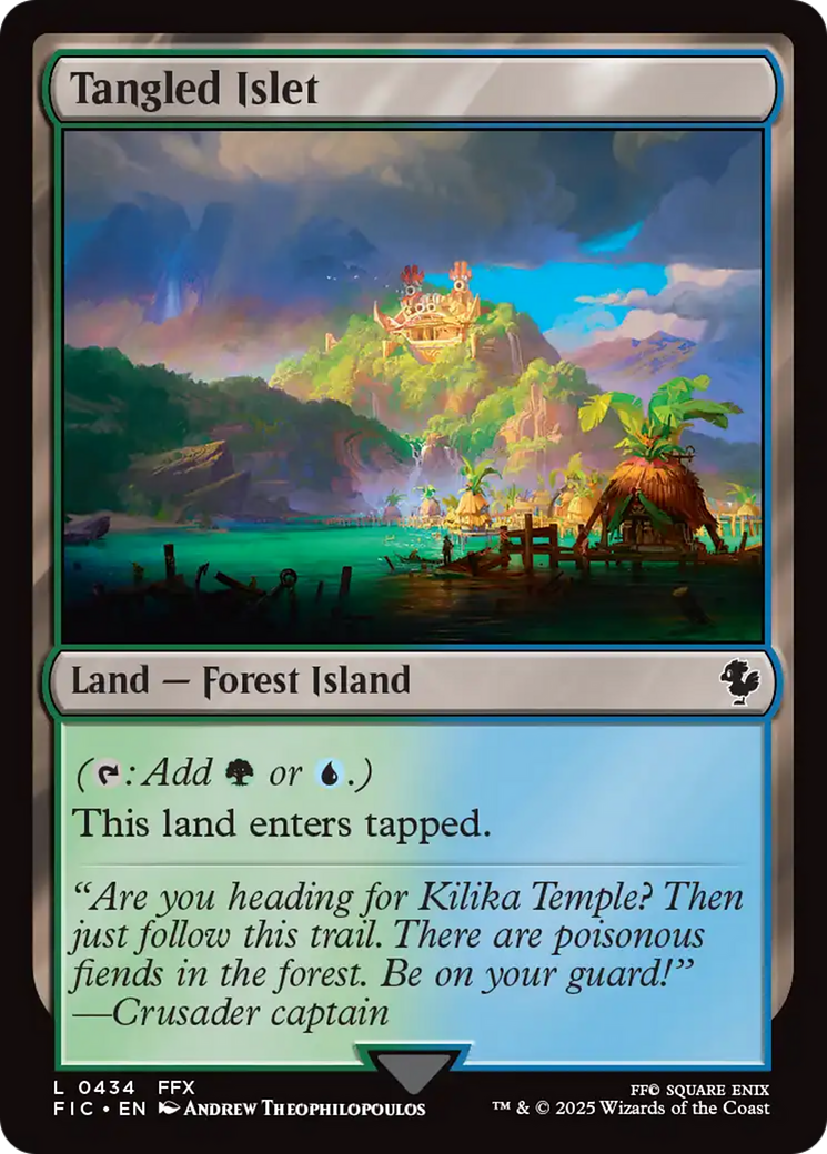 Tangled Islet [FINAL FANTASY Commander] | Jomio and Rueliete's Cards and Comics