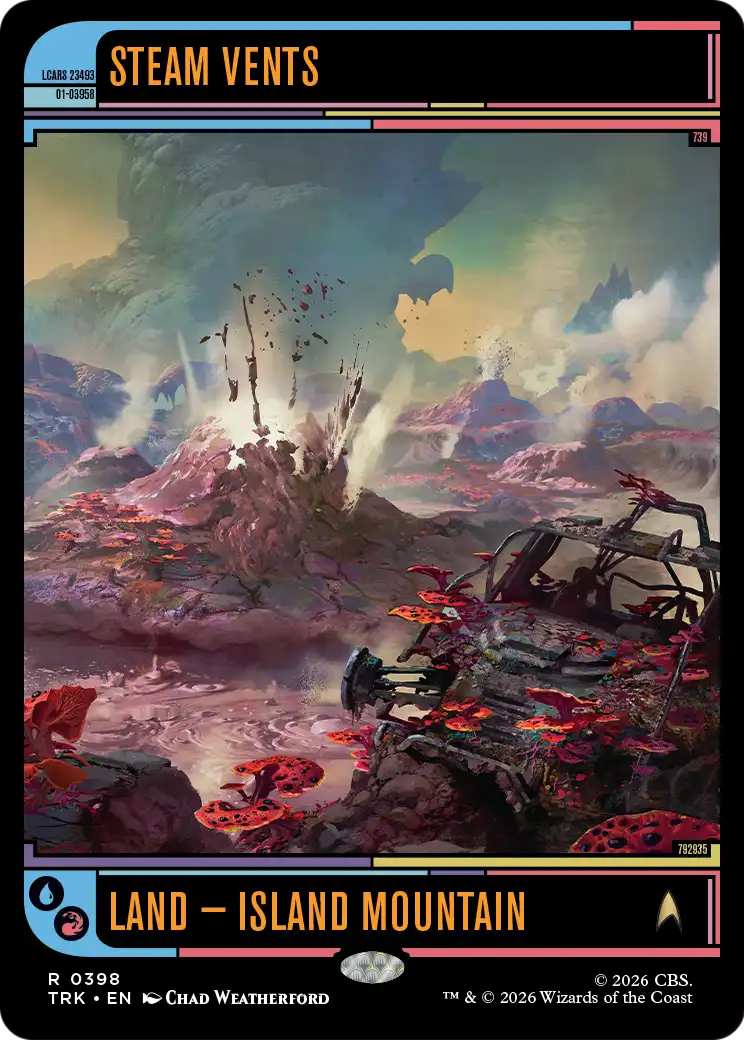 Steam Vents [Star Trek] | Jomio and Rueliete's Cards and Comics