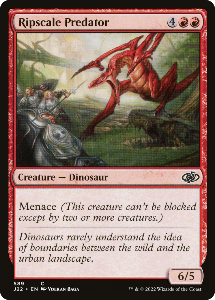 Ripscale Predator [Jumpstart 2022] | Jomio and Rueliete's Cards and Comics