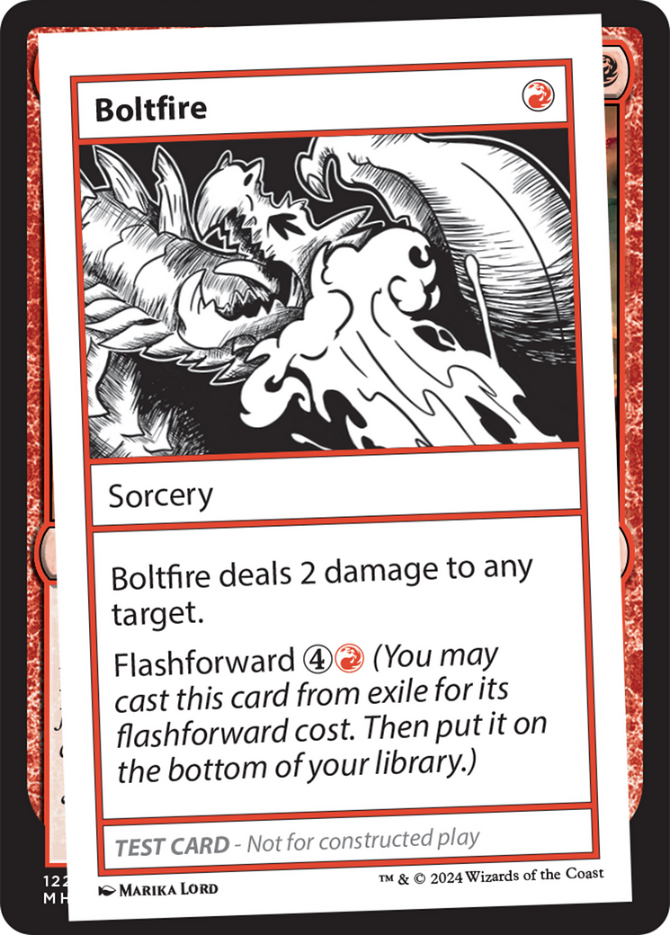 Boltfire [Mystery Booster 2 Playtest Cards] | Jomio and Rueliete's Cards and Comics