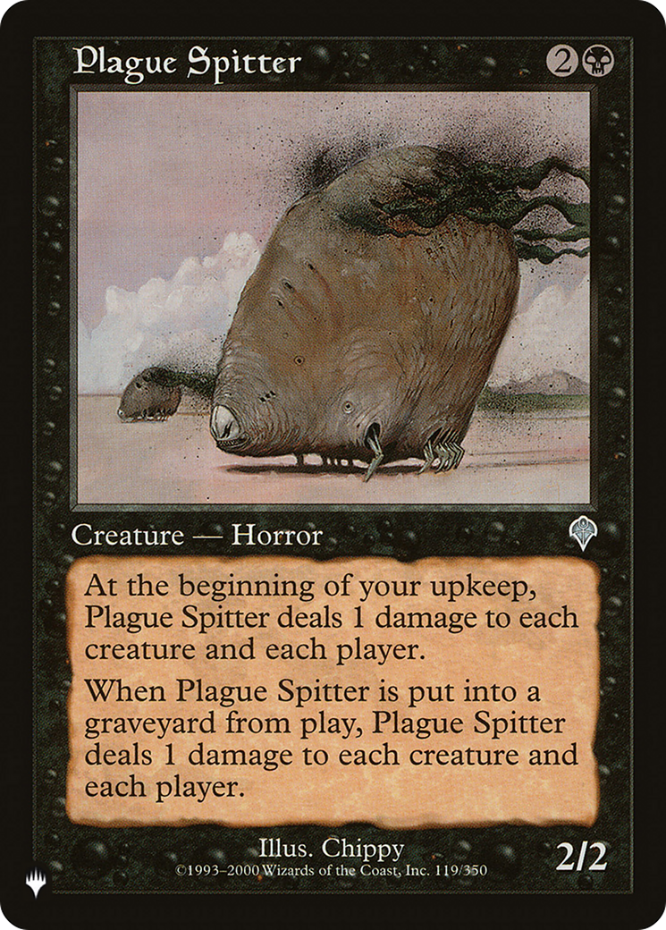 Plague Spitter [The List] | Jomio and Rueliete's Cards and Comics