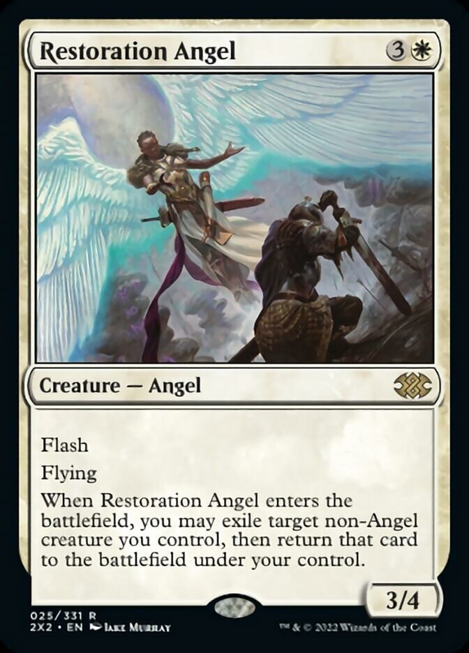 Restoration Angel [Double Masters 2022] | Jomio and Rueliete's Cards and Comics