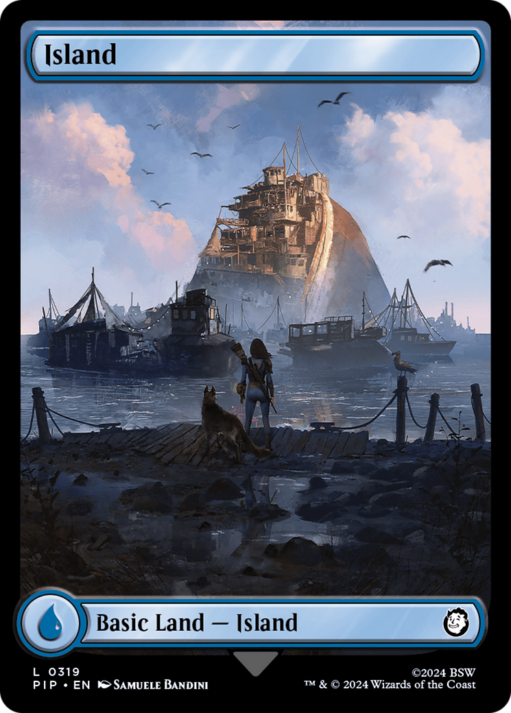 Island (0319) [Fallout] | Jomio and Rueliete's Cards and Comics
