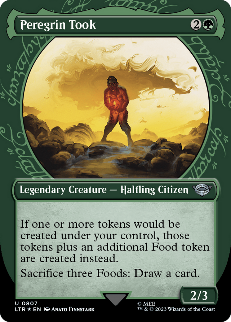 Peregrin Took (Showcase) (Surge Foil) [The Lord of the Rings: Tales of Middle-Earth] | Jomio and Rueliete's Cards and Comics