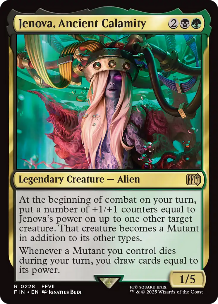 Jenova, Ancient Calamity [FINAL FANTASY] | Jomio and Rueliete's Cards and Comics