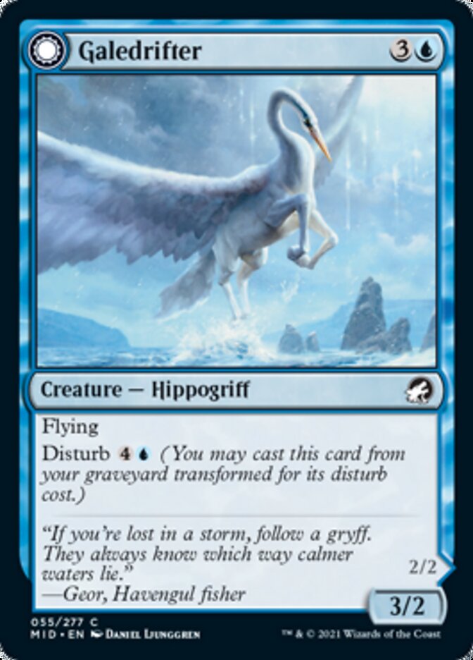 Galedrifter // Waildrifter [Innistrad: Midnight Hunt] | Jomio and Rueliete's Cards and Comics