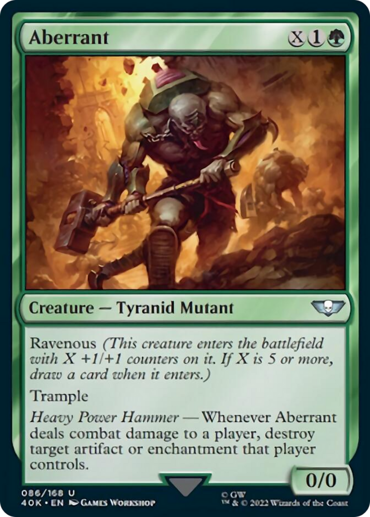 Aberrant [Warhammer 40,000] | Jomio and Rueliete's Cards and Comics