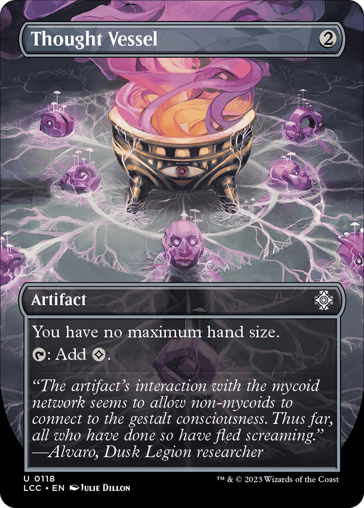 Thought Vessel (Borderless) [The Lost Caverns of Ixalan Commander] | Jomio and Rueliete's Cards and Comics