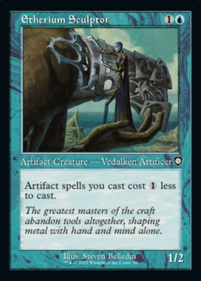 Etherium Sculptor (Retro) [The Brothers' War Commander] | Jomio and Rueliete's Cards and Comics