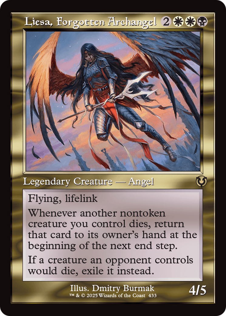 Liesa, Forgotten Archangel (Retro Frame) [Innistrad Remastered] | Jomio and Rueliete's Cards and Comics
