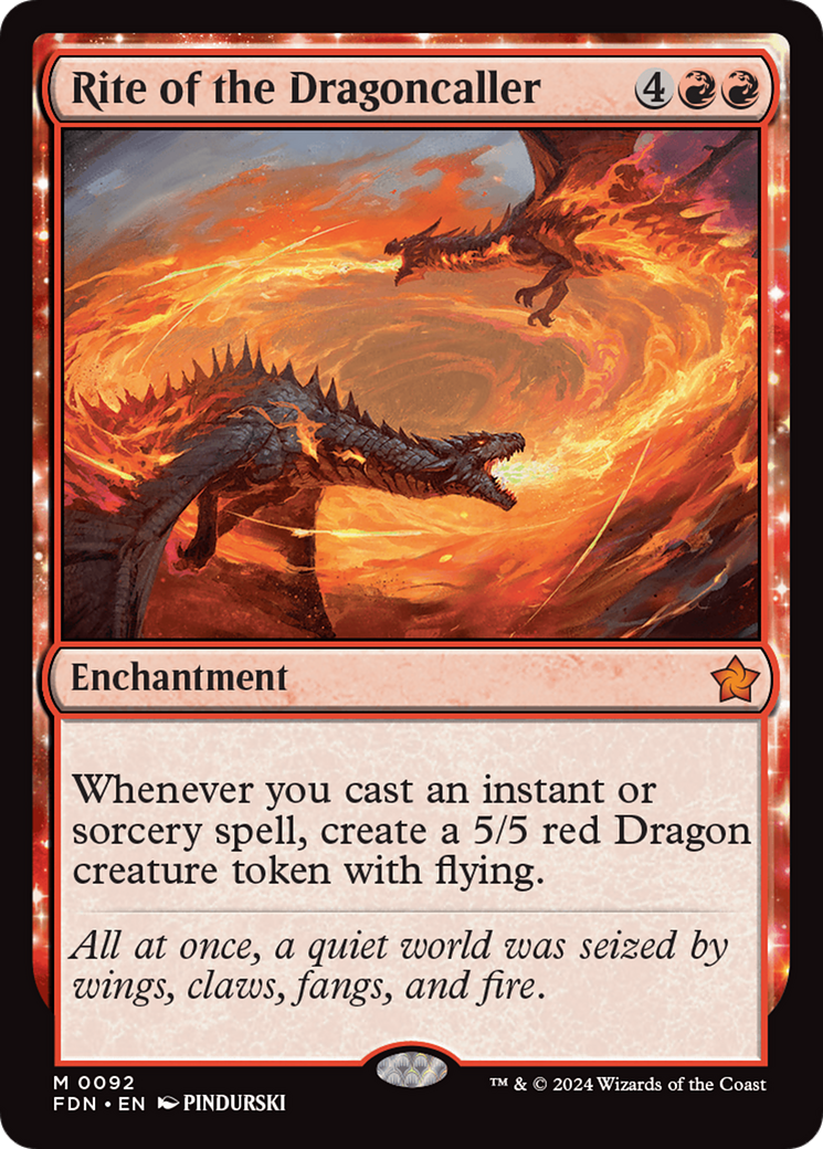 Rite of the Dragoncaller [Foundations] | Jomio and Rueliete's Cards and Comics