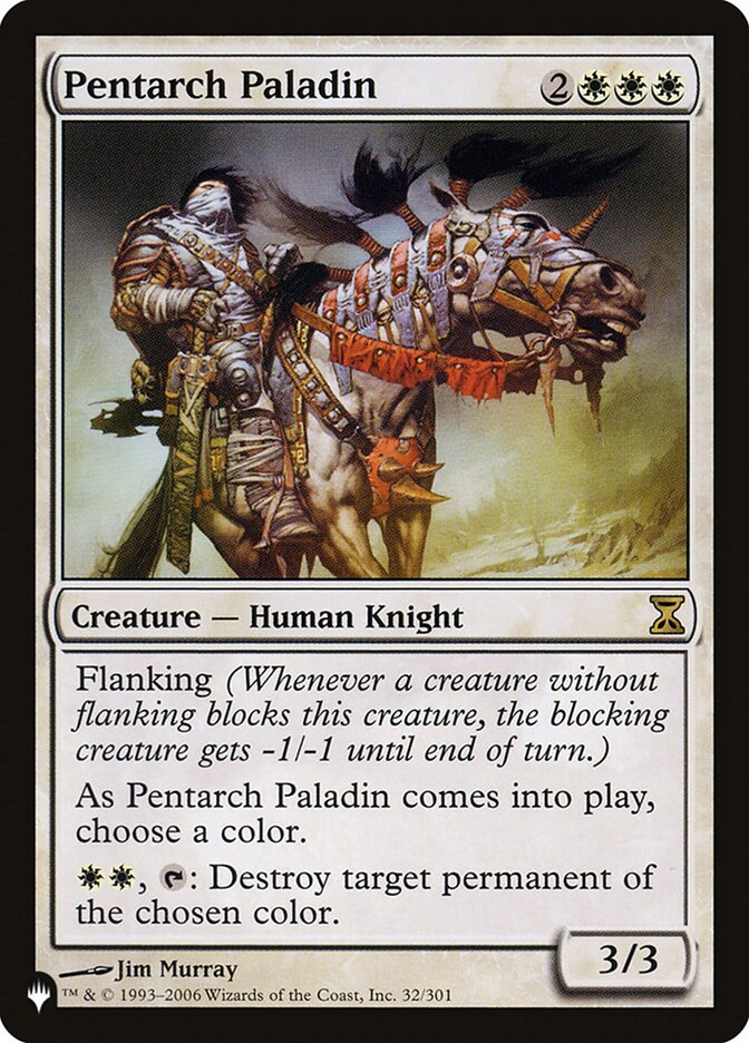 Pentarch Paladin [The List] | Jomio and Rueliete's Cards and Comics