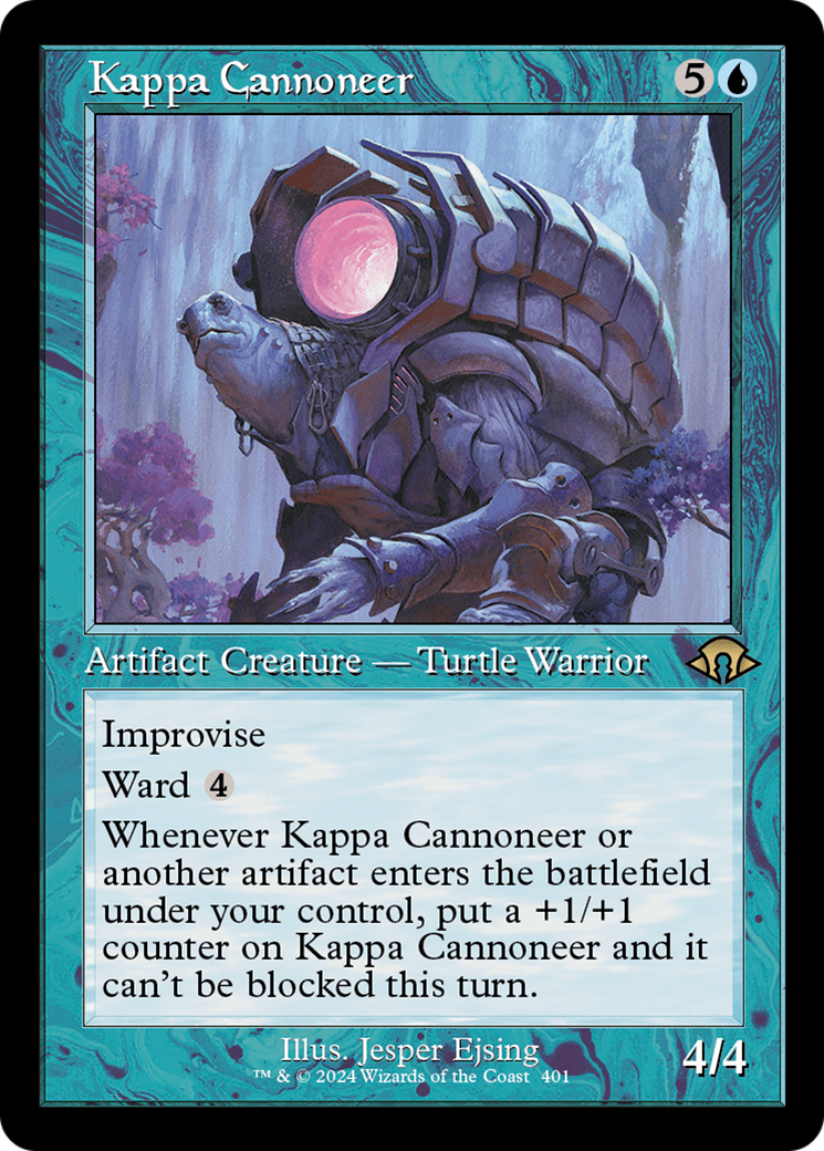 Kappa Cannoneer (Retro) [Modern Horizons 3] | Jomio and Rueliete's Cards and Comics