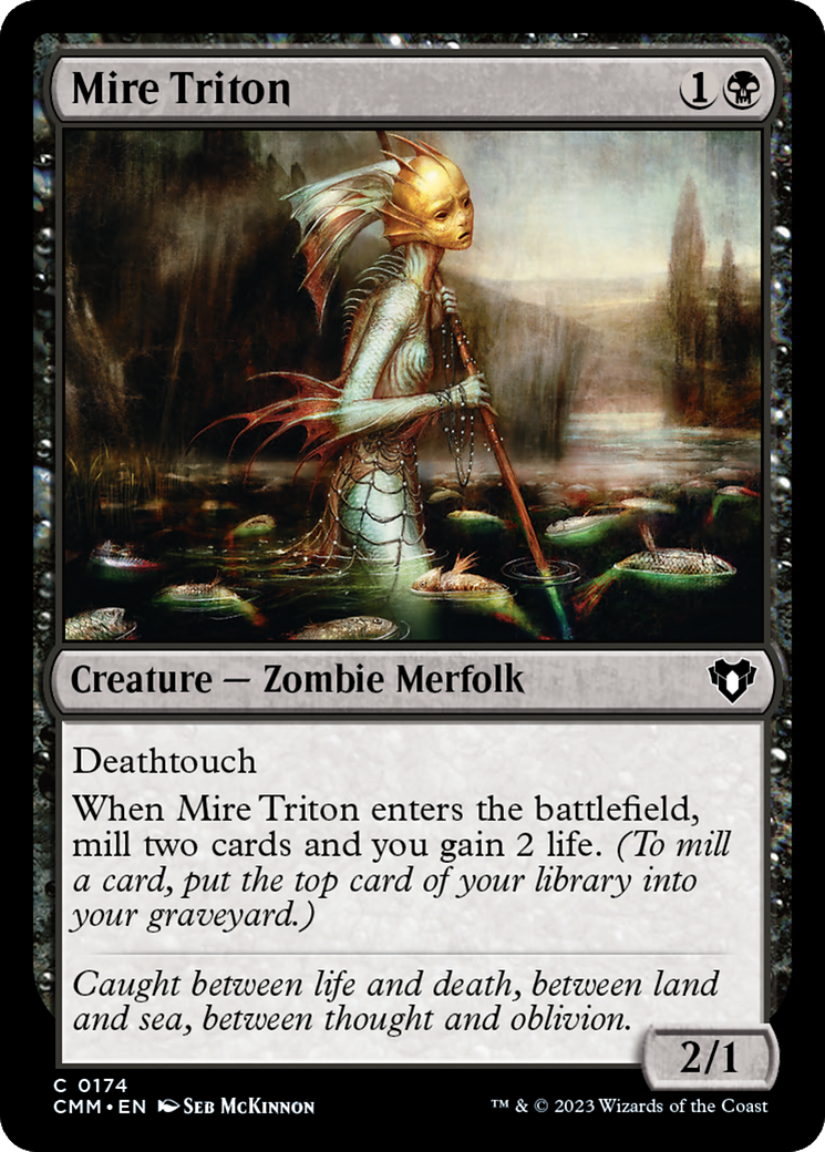 Mire Triton [Commander Masters] | Jomio and Rueliete's Cards and Comics