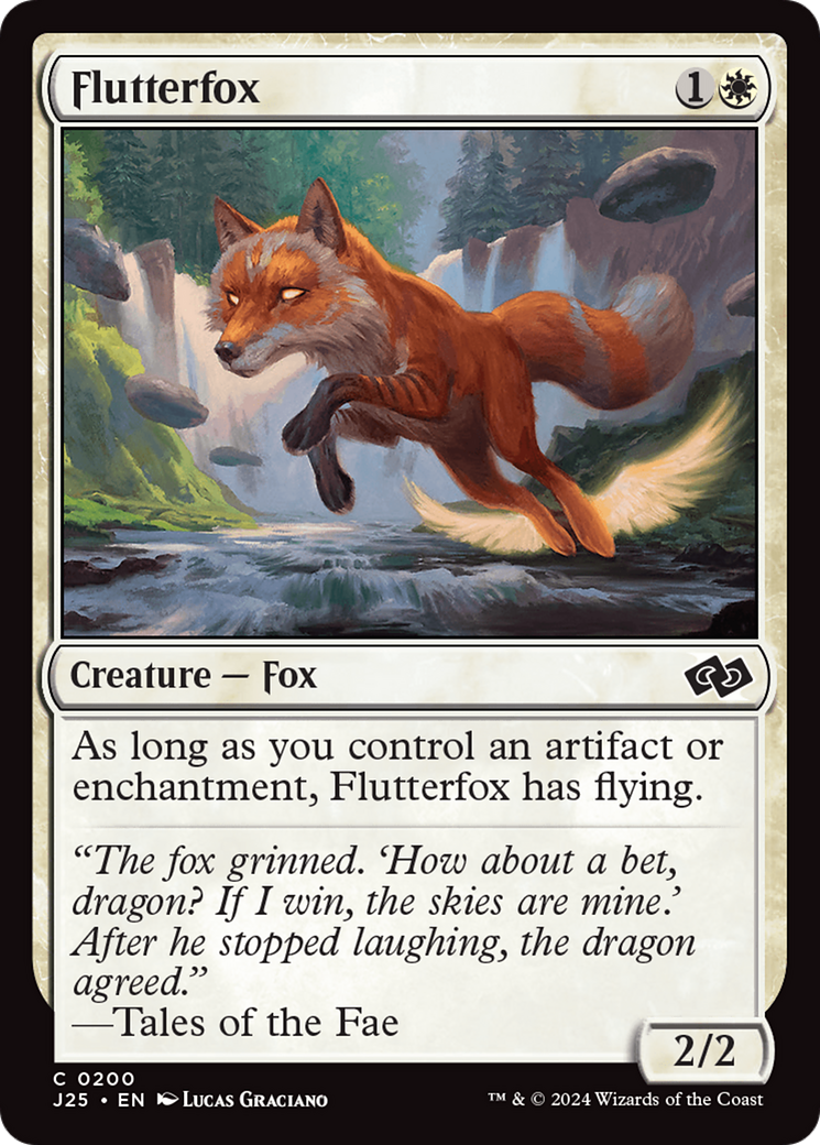 Flutterfox [Foundations Jumpstart] | Jomio and Rueliete's Cards and Comics