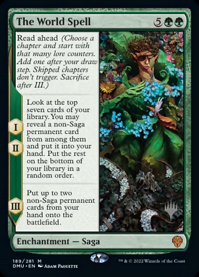 The World Spell (Promo Pack) [Dominaria United Promos] | Jomio and Rueliete's Cards and Comics
