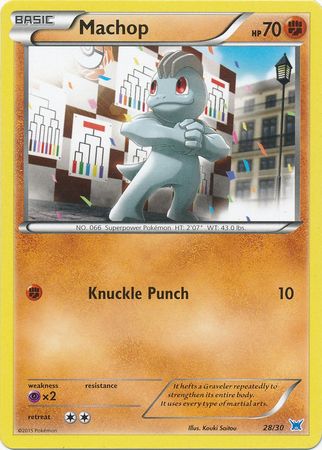 Machop (28/30) [XY: Trainer Kit 2 - Latios] | Jomio and Rueliete's Cards and Comics