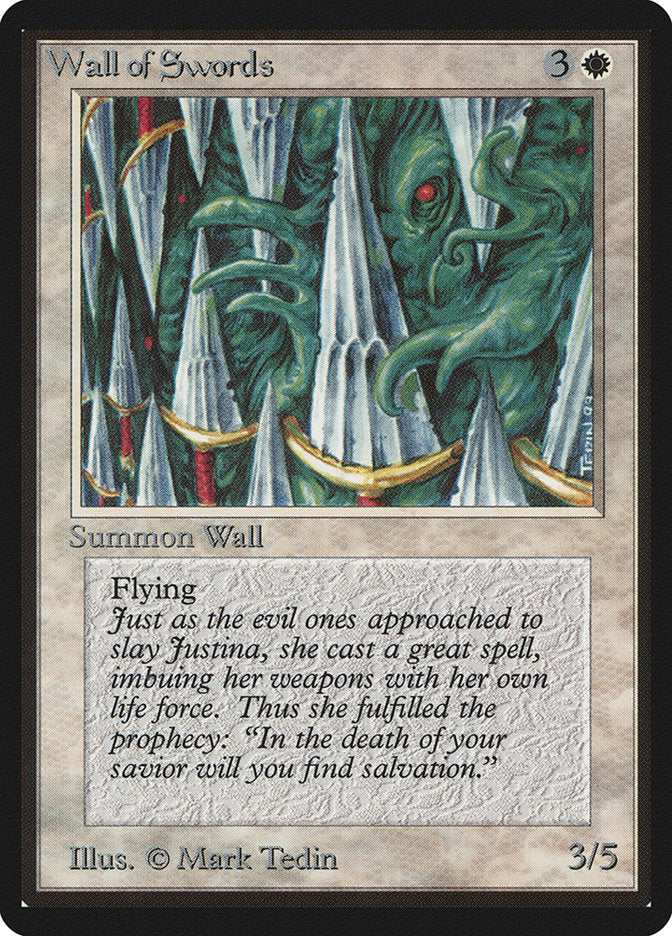 Wall of Swords [Beta Edition] | Jomio and Rueliete's Cards and Comics